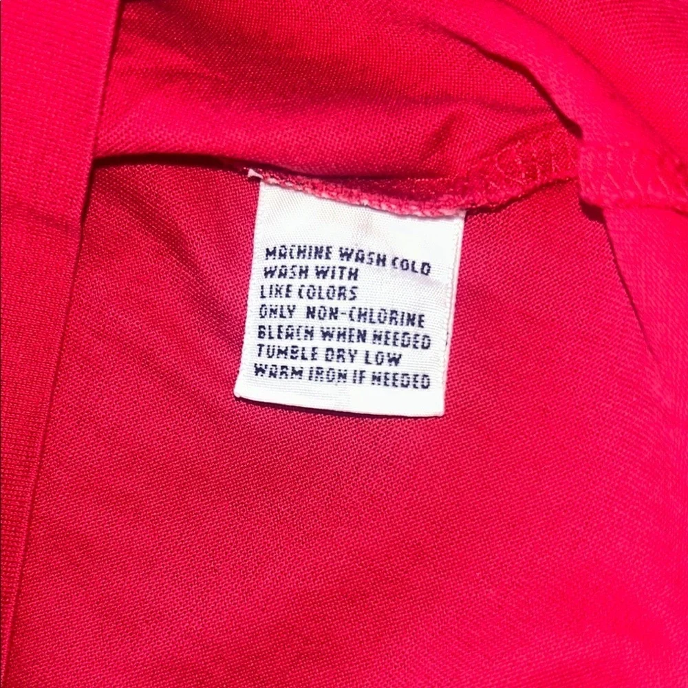 Ralph Lauren Red Polo Shirt with Classic Collar and Logo